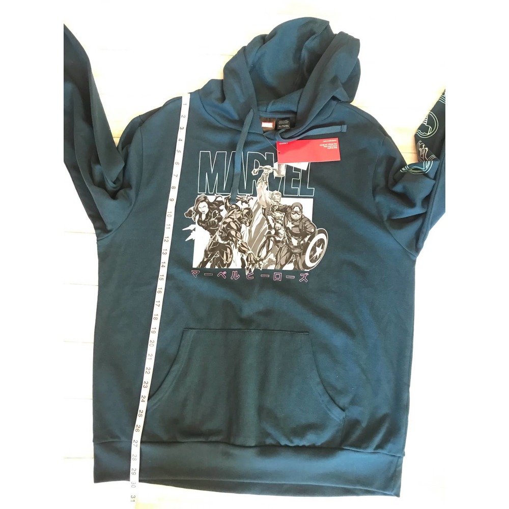 Mad Engine The Averngers “Marvel Heroes” Pullover Hoodie Size XL - Picture 6 of 7